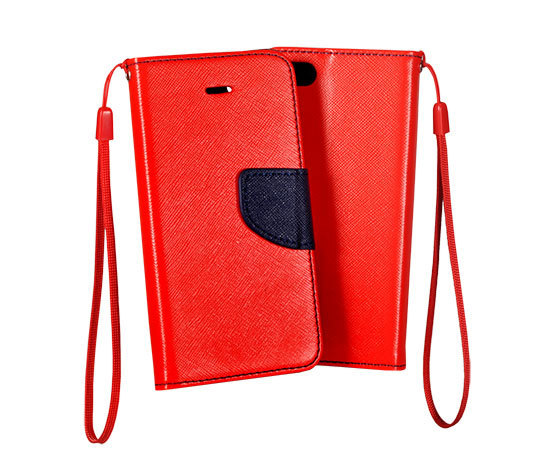 Xiaomi Redmi 10C Telone Fancy fliptok piros/sötétkék