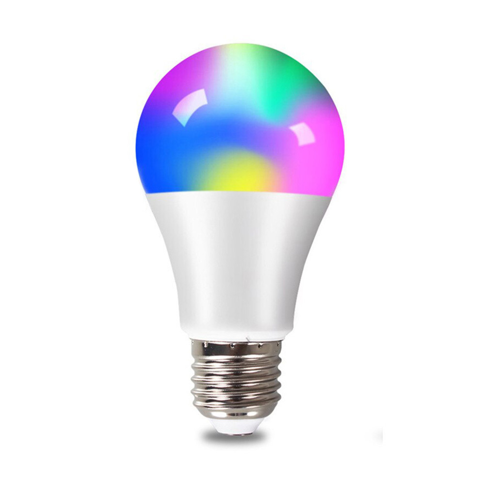RGB színes LED izzó 10W távirányítóval