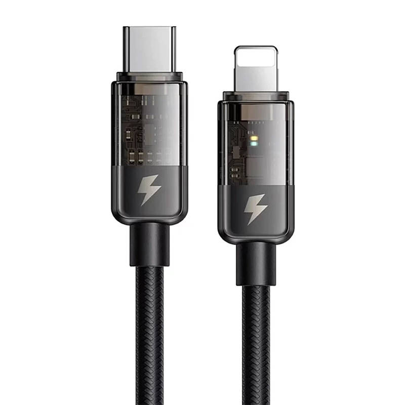 Mcdodo CA-3161 USB-C - Lightning kábel 1.8m (fekete)