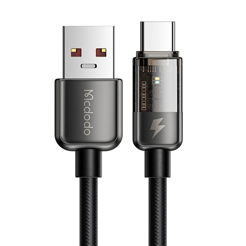 Mcdodo CA-3151 USB-A - USB-C kábel 6A 100W 1.8m (fekete)