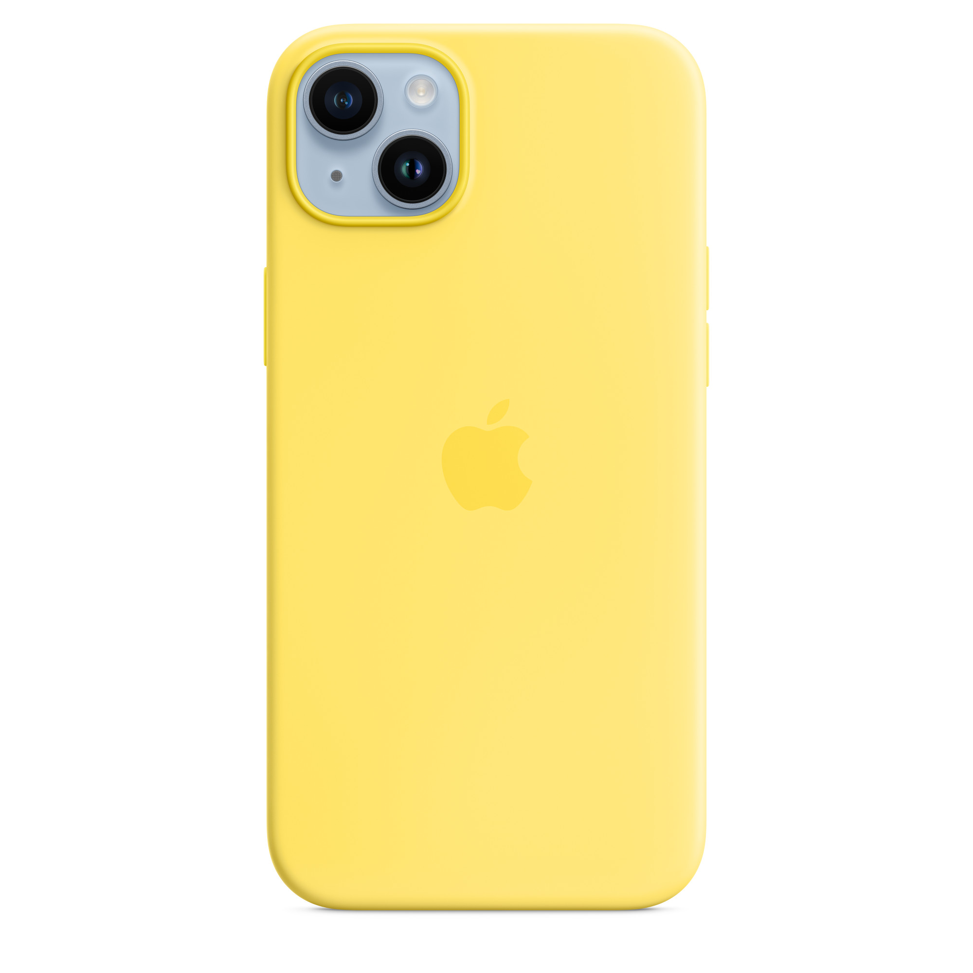 iPhone 14 Plus szilikontok kanárisárga (MQUC3ZM/A) Apple gyári MagSafe-rögzítésű (SEASONAL 2023 Spring)