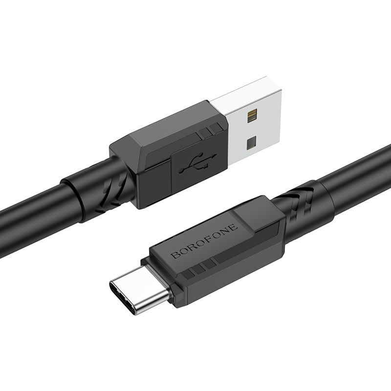 Borofone Goodway BX81 USB - Type C kábel 3A 1m fekete