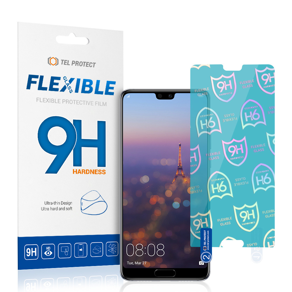 Huawei P20 Pro Tel Protect Best Flexible kijelzővédő üvegfólia