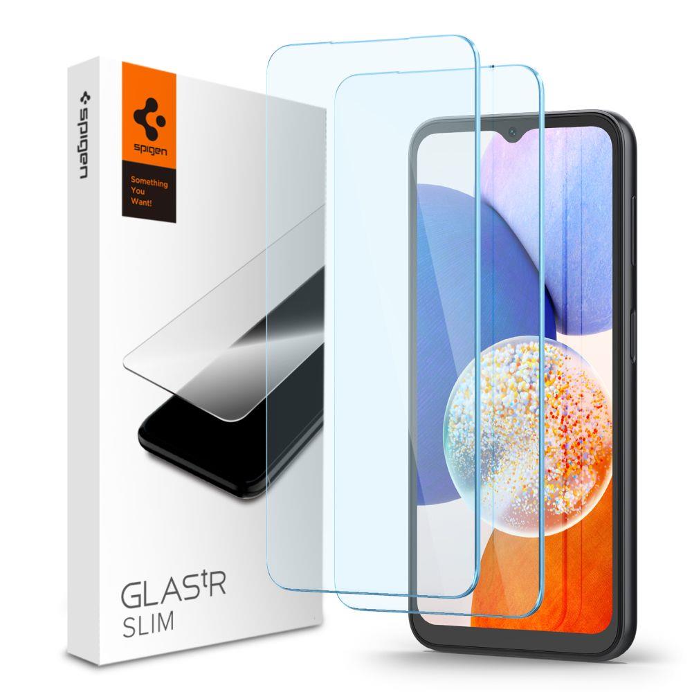 Samsung Galaxy A14 5G Spigen Glas.TR Slim kijelzővédő üvegfólia 2db