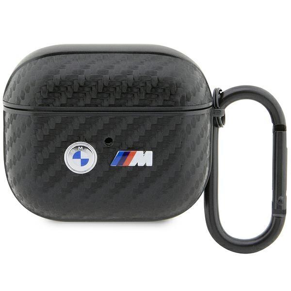 AirPods 3 BMW BMA3WMPUCA2 Carbon Double Metal Logo tok fekete