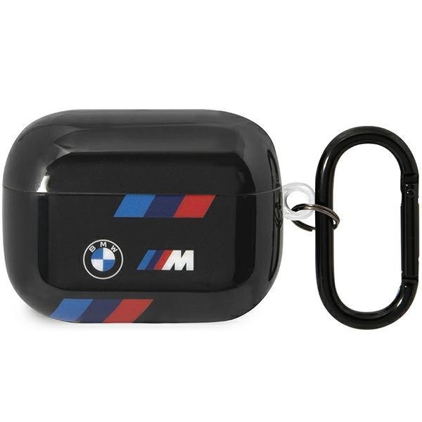 AirPods Pro 2 BMW BMAP222SOTK Tricolor Stripes tok fekete