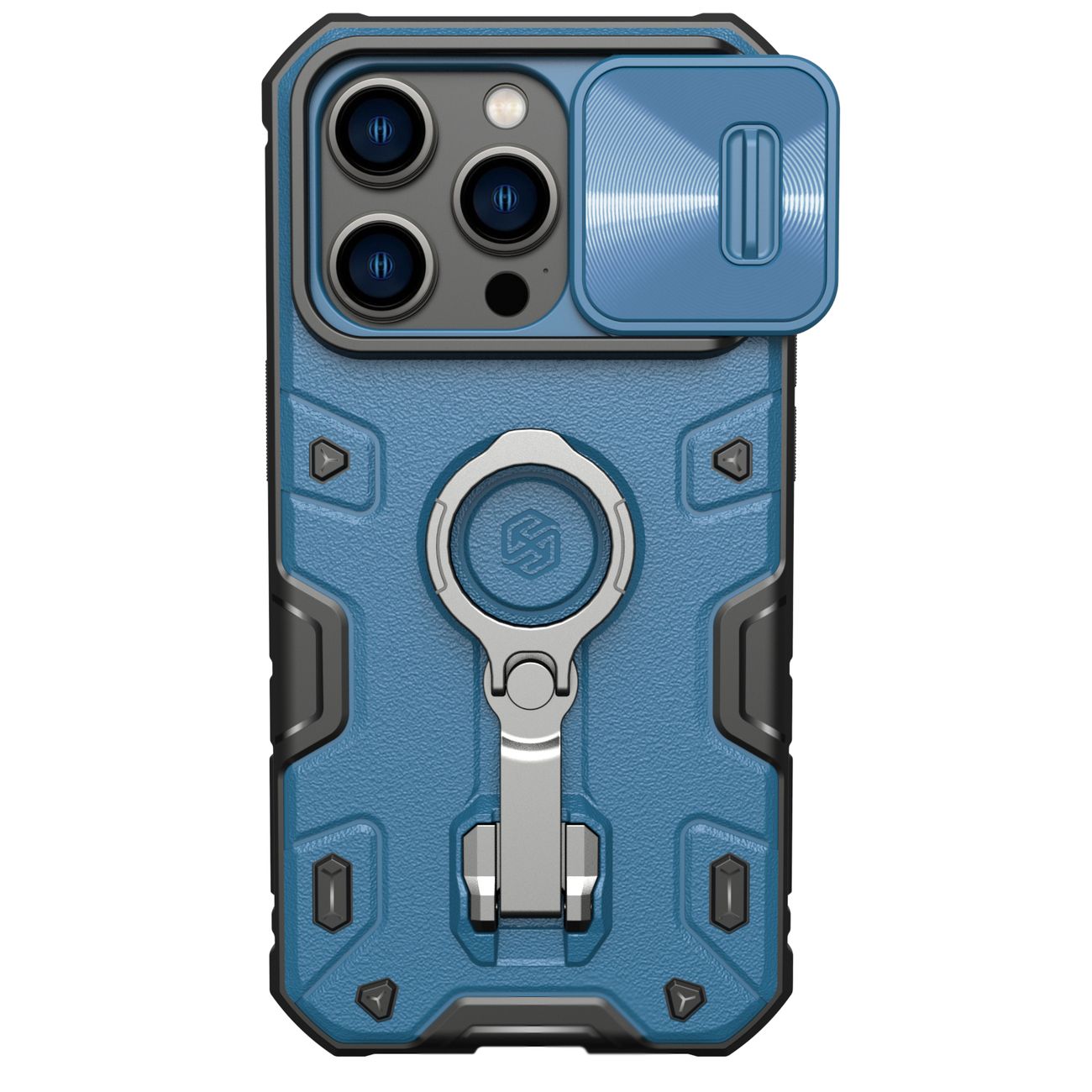 iPhone 14 Pro Max Nillkin CamShield Armor Pro tok kék