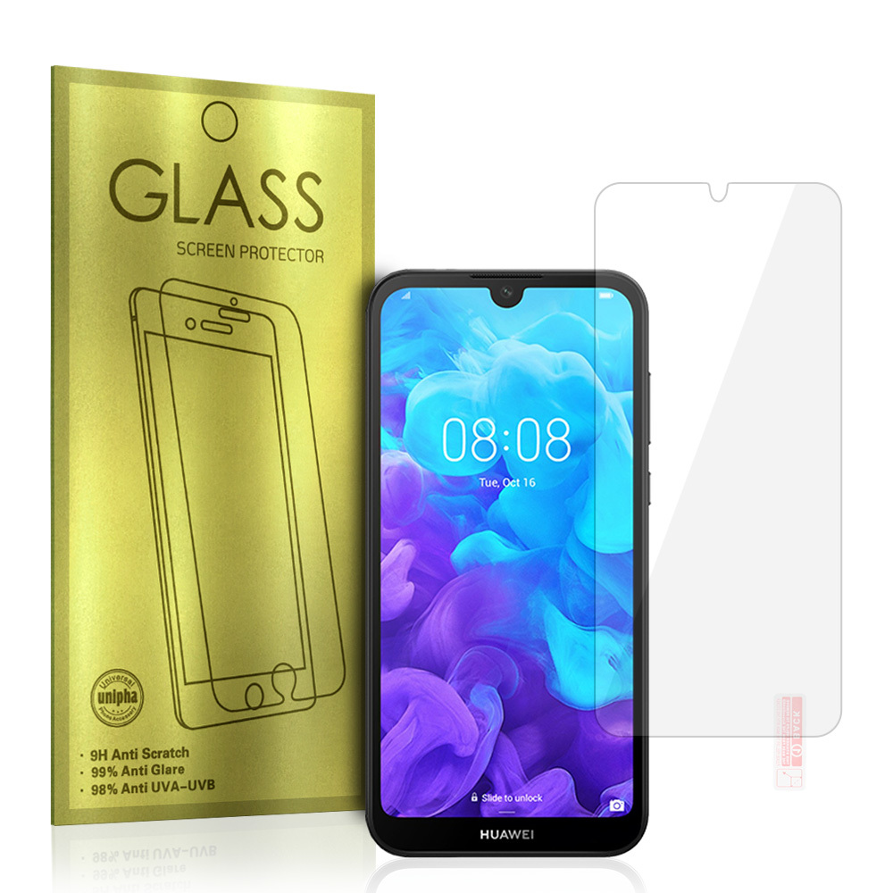 Huawei Y5 2019 Glass Gold kijelzővédő üvegfólia