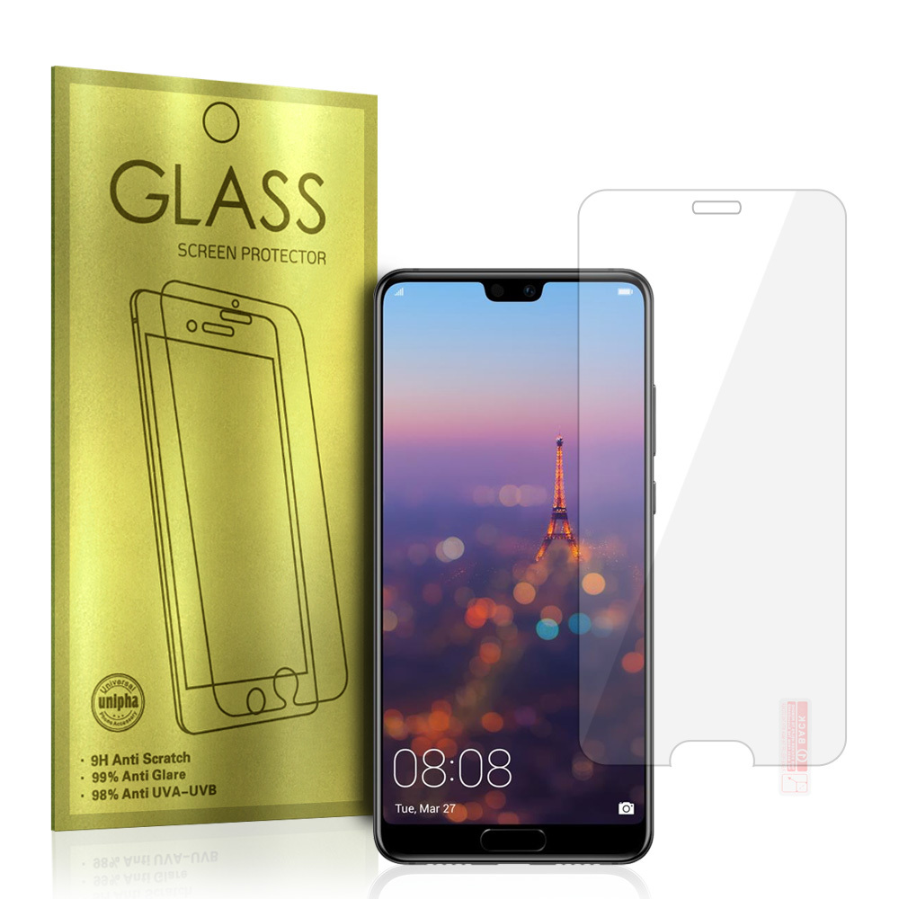 Huawei P20 Glass Gold kijelzővédő üvegfólia