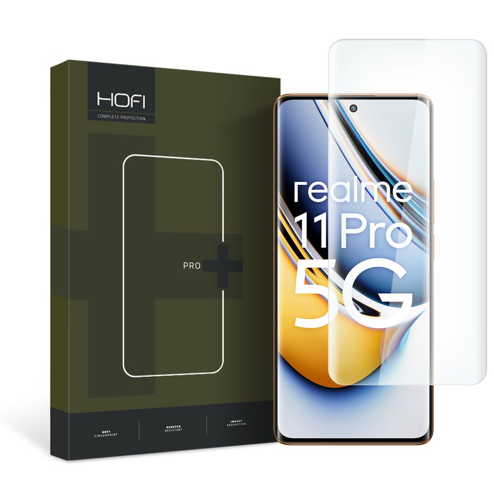 Realme 11 Pro 5G / 11 Pro Plus 5G Hofi Glass Pro+ Hybrid temperált üvegfólia