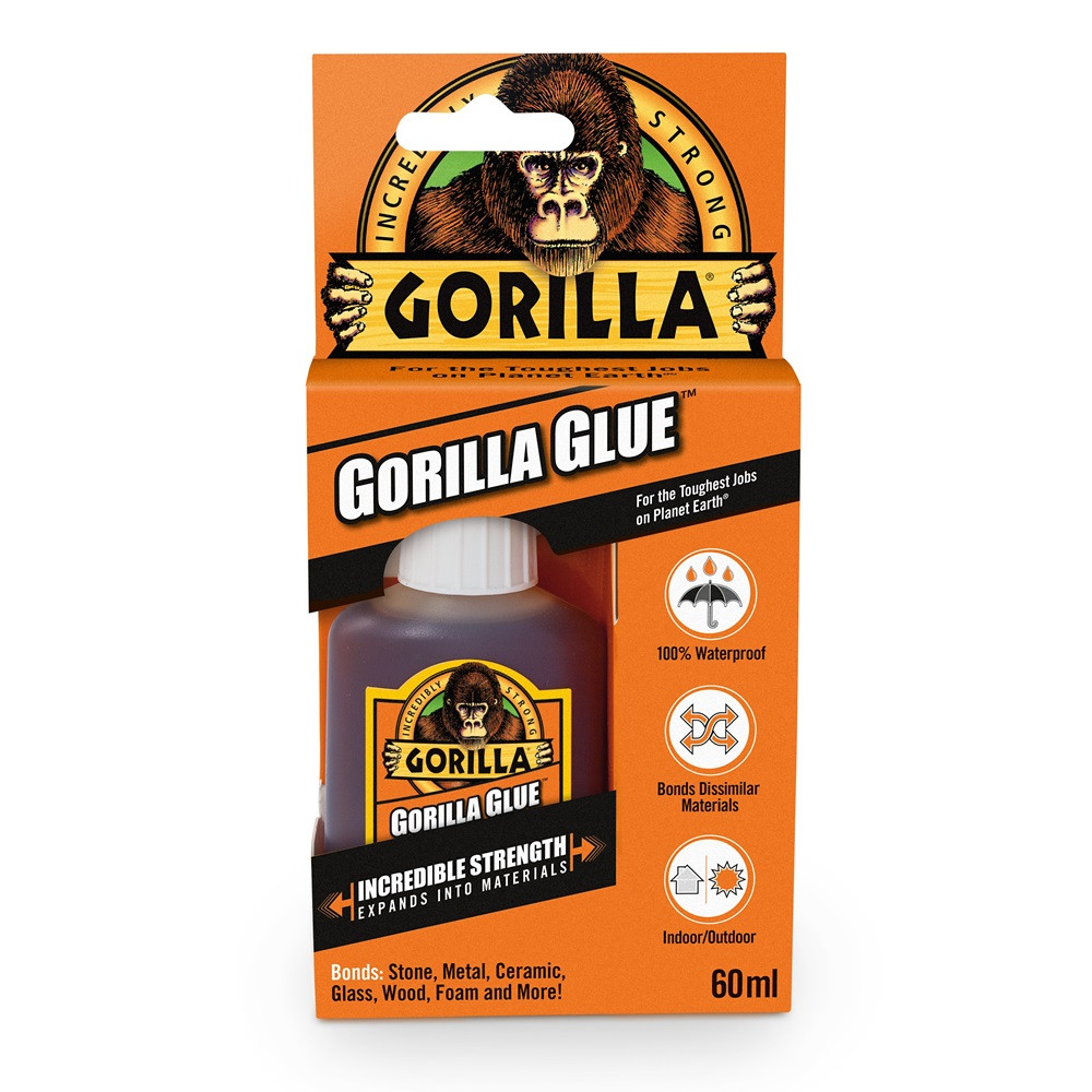Gorilla Glue Original PU poliuretán ragasztó 60ml D4
