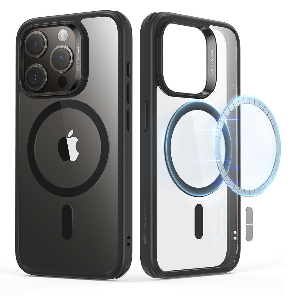 iPhone 15 Pro Max ESR CH HaloLock MagSafe tok átlátszó/fekete