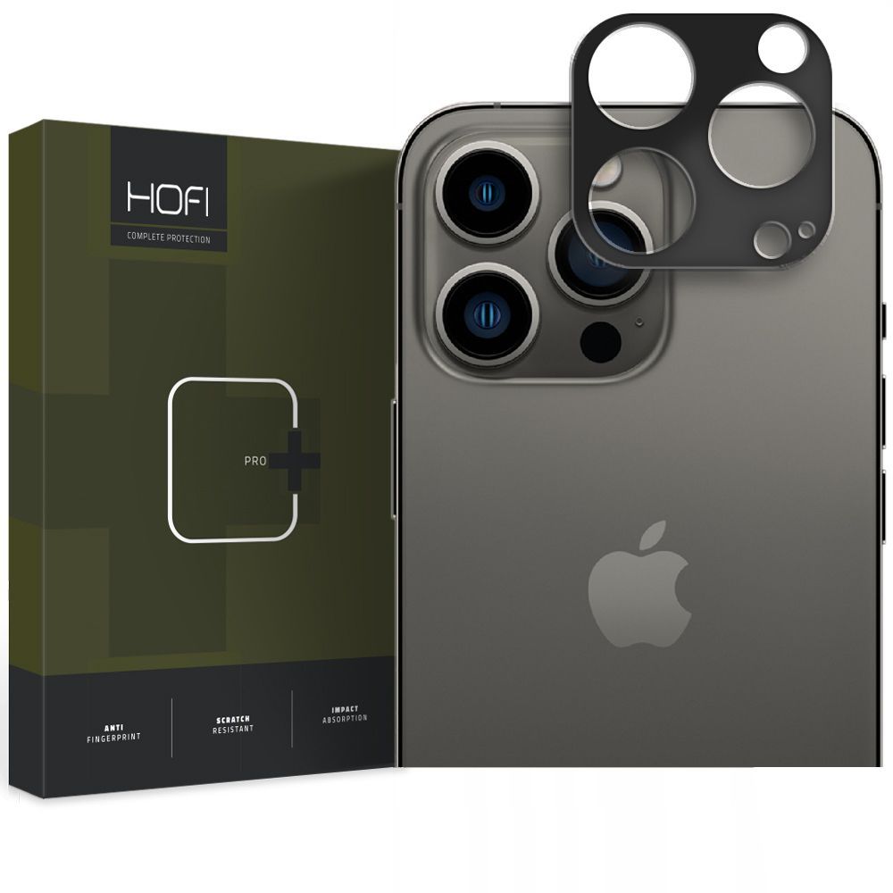 iPhone 15 Pro/15 Pro Max HOFI AluCam Pro+ kamera védő keret fekete