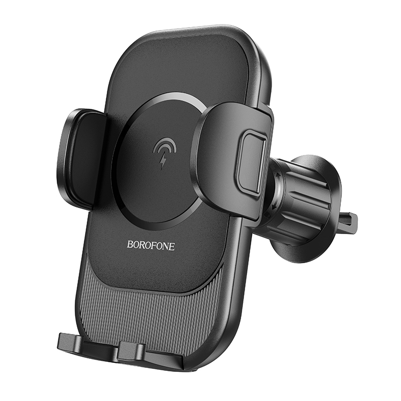 Borofone autós telefontartó BH204 Blue Charm Indukciós vezeték nélküli (qi) töltéssel fekete
