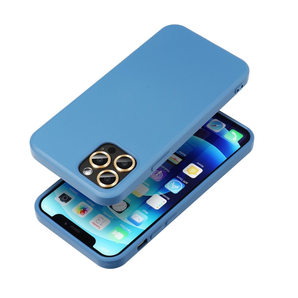 iPhone 15 Plus SILICONE Case tok, telefontok kék