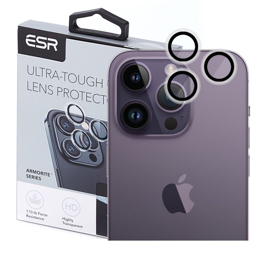 iPhone 15 Pro/15 Pro Max ESR kameralencsevédő üveg