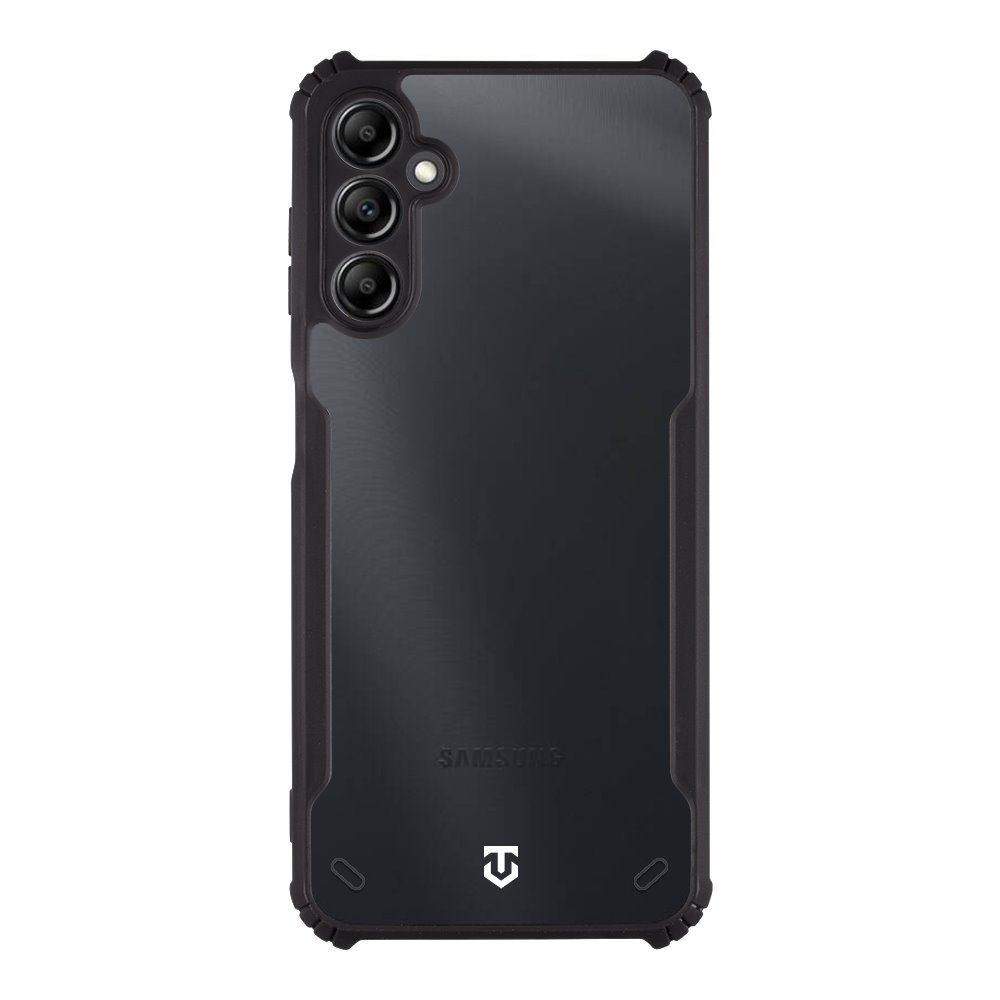 Samsung Galaxy A14 4G/A14 5G Tactical Quantum Stealth tok átlátszó fekete kerettel