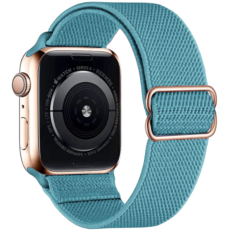 Apple Watch 1/2/3/4/5/6/7/8/9/SE (42/44/45mm) TRPH szövet óraszíj kék