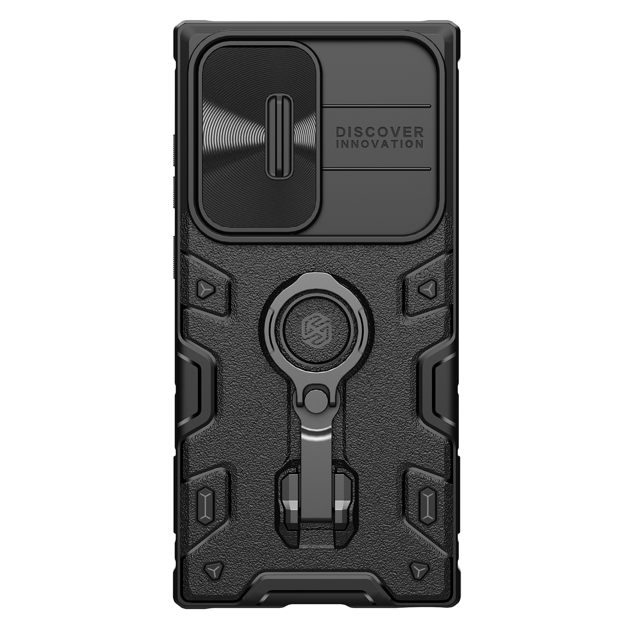 Samsung Galaxy S23 Ultra Nillkin CamShield Armor Pro tok MagSafe kompatibilis fekete
