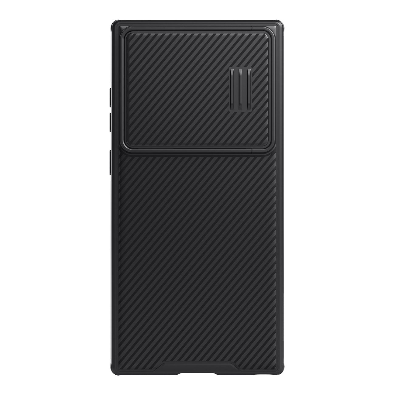 Samsung Galaxy S23 Ultra Nillkin Camshield S MagSafe kompatibilis telefontok fekete