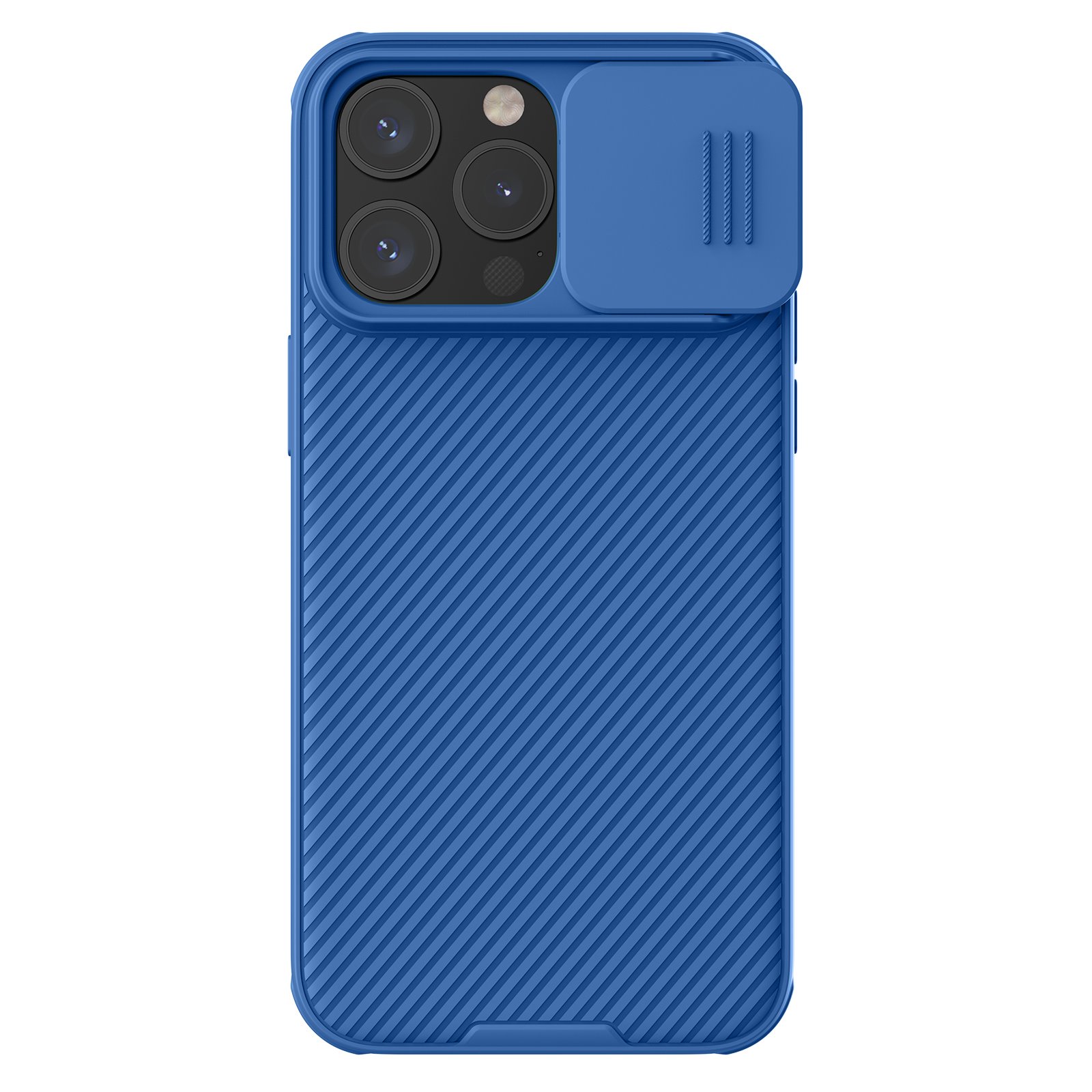 iPhone 15 Pro Max Nillkin CamShield Pro Magnetic tok kék Magsafe kompatibilis
