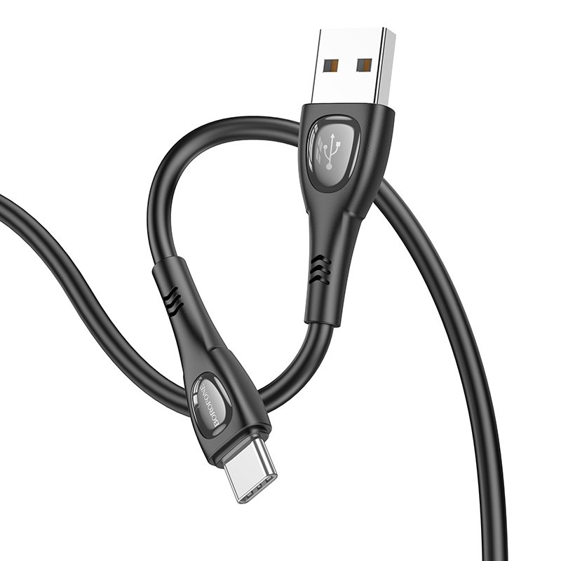 Borofone Superior BX98 USB - Type C kábel 3A 1m fekete