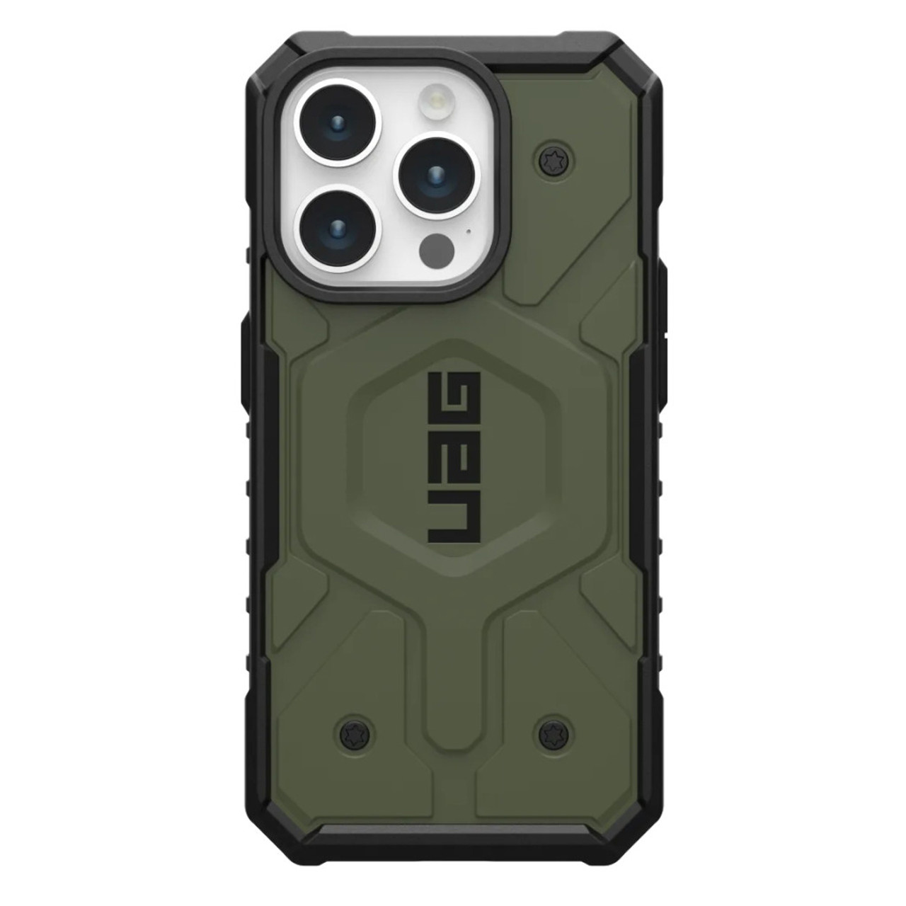 iPhone 15 Pro UAG Pathfinder MagSafe kompatibilis tok olivazöld (UAG1243)