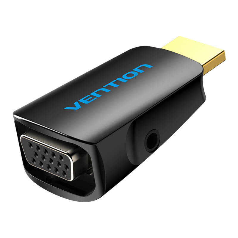 Vention HDMI - VGA Adapter AIDB0 3.5mm Audio csatlakozóval