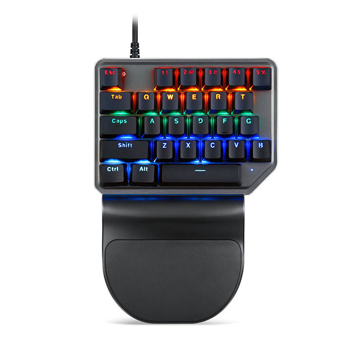 Motospeed K27 Mechanikus gaming, gamer billentyűzet WASD RGB (OUTEMU RED)