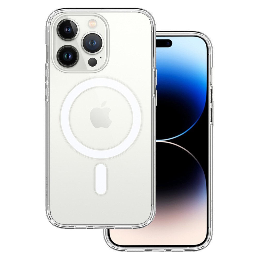 iPhone 15 Pro Max Acrylic MagSafe tok átlátszó