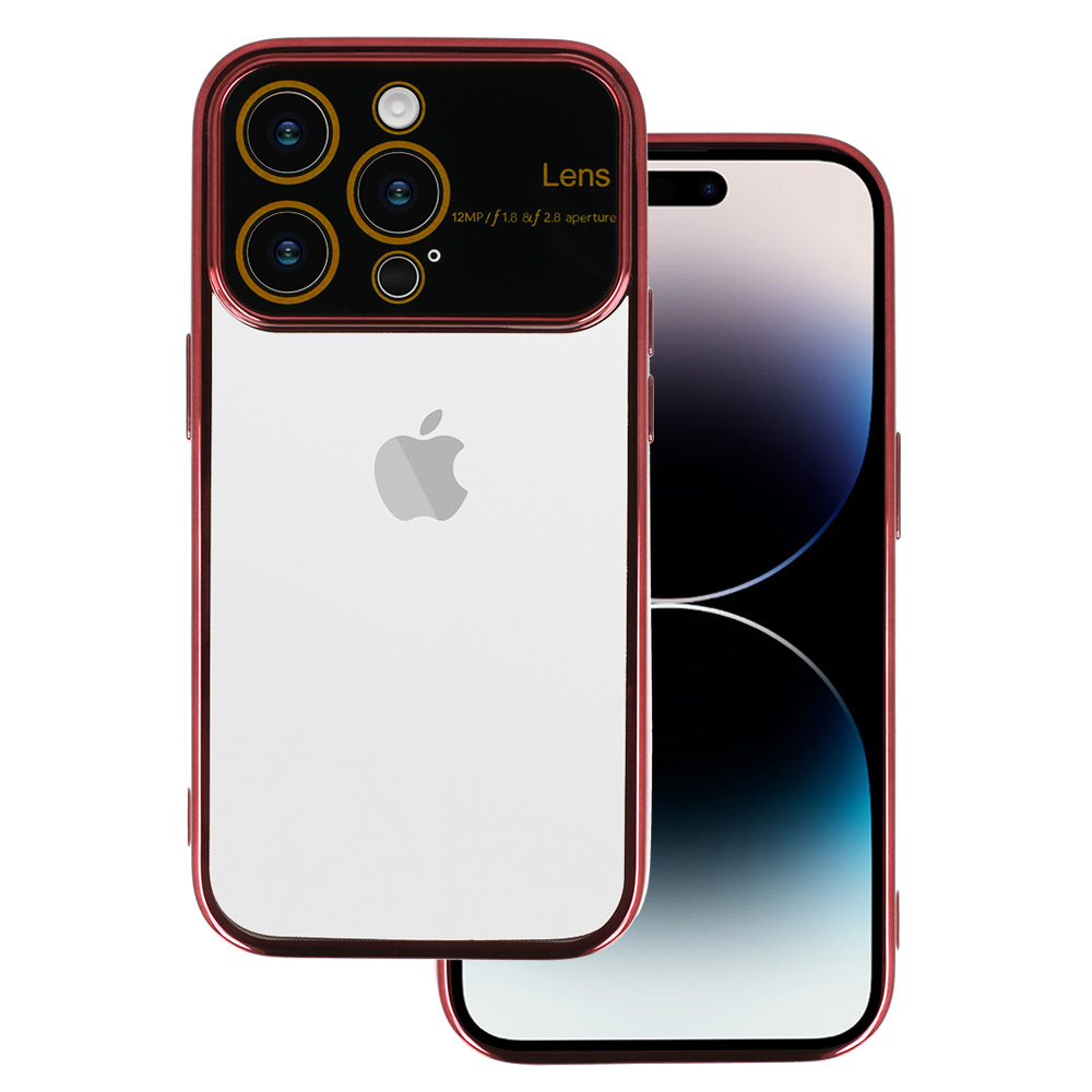 iPhone 15 Pro Electro Lens tok cseresznye