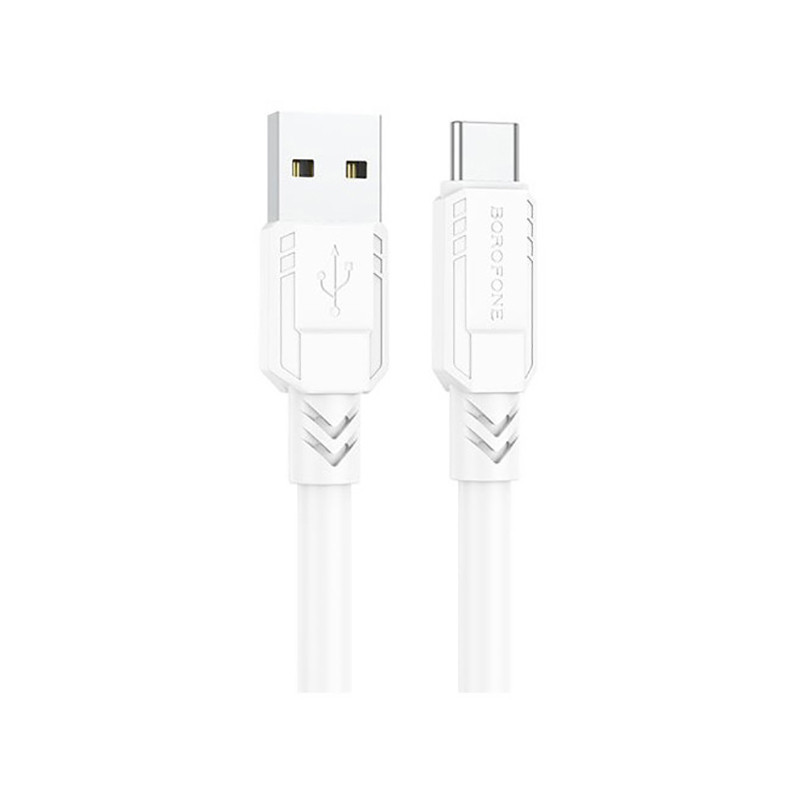 Borofone Goodway BX81 USB - Type C kábel 3A 1m fehér