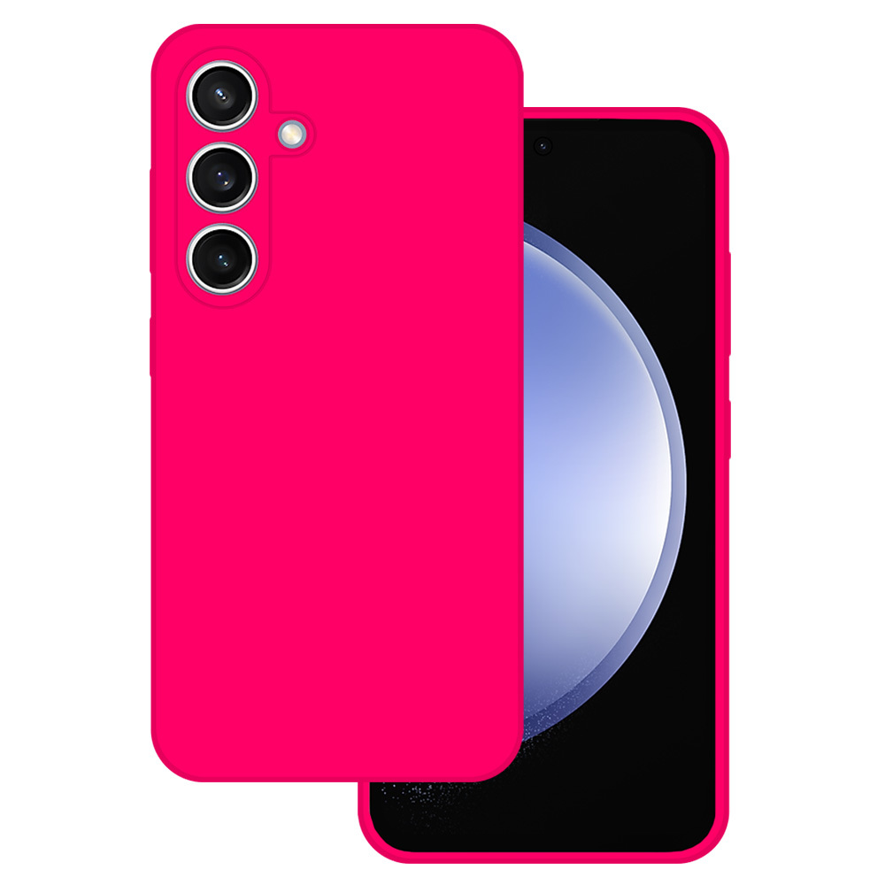 Samsung Galaxy A15 4G/5G Tel Protect Silicone Premium tok rózsaszín