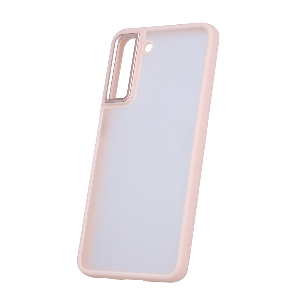 Samsung Galaxy S21 FE Satin Matt tok rózsaszín