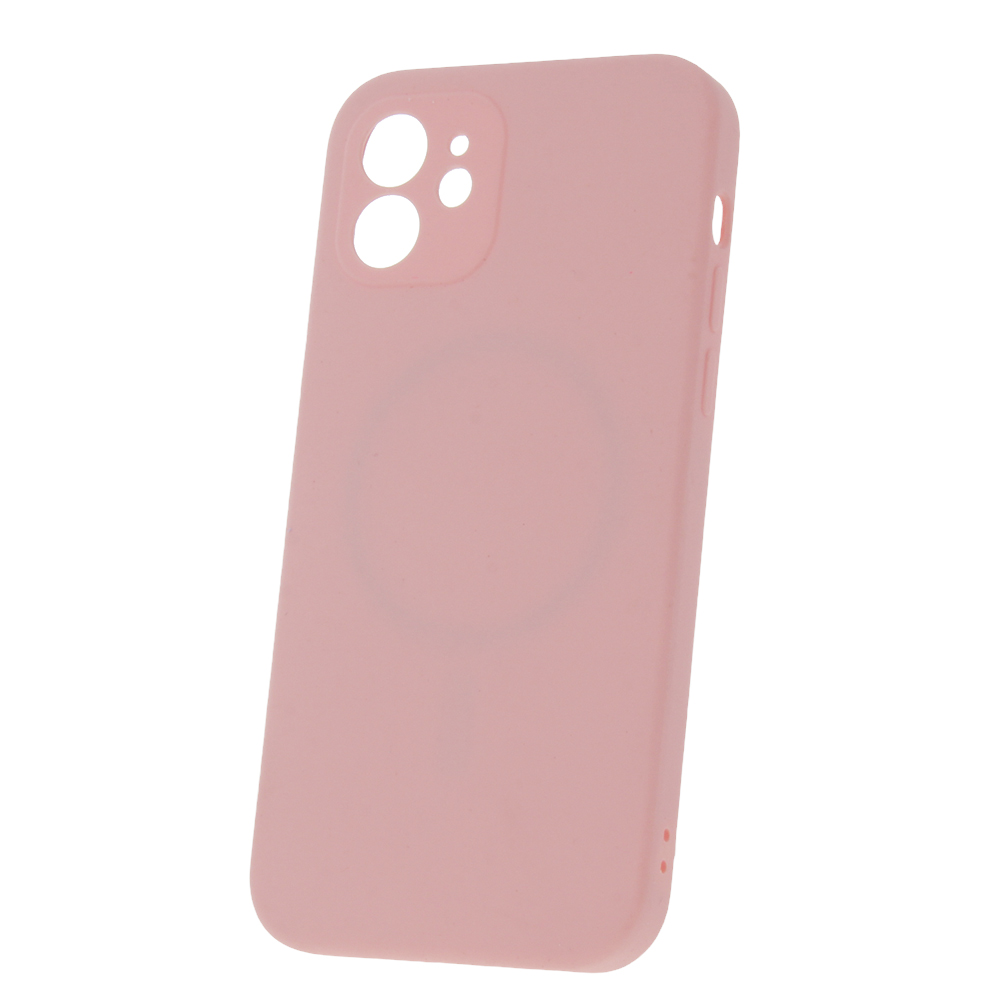 iPhone 12 Mag Invisible tok pasztell rózsaszín