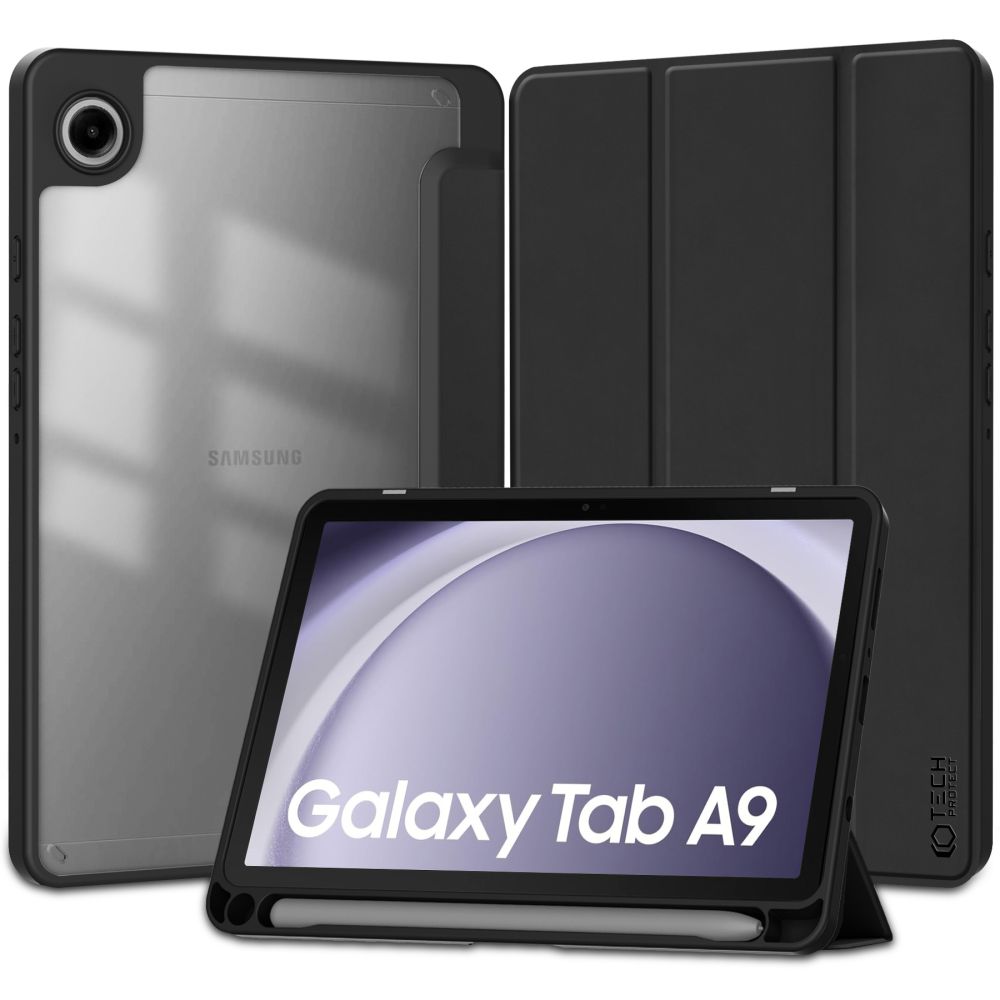 Samsung Galaxy TAB A9 8.7 X110/X115 Tech-Protect SC Pen Hybrid tok fekete