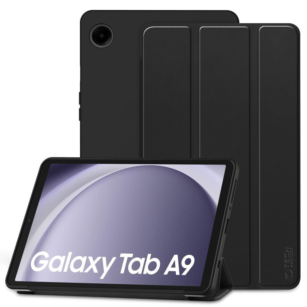 Samsung Galaxy TAB A9 8.7 X110/X115 Tech-protect Smartcase Tok fekete