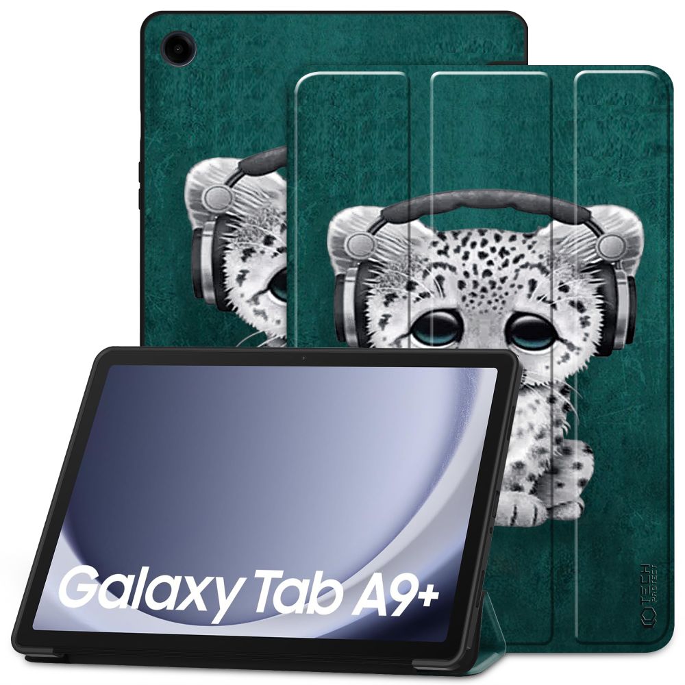 Samsung Galaxy TAB A9 Plus 11.0 X210 / X215 / X2165 Tech-protect Smartcase Tok cicás