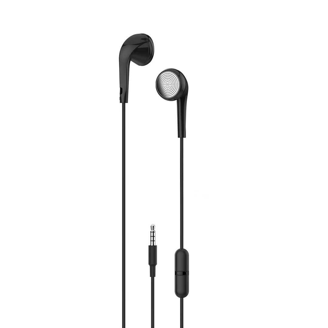 XO vezetékes fülhallgató EP17 jack 3,5 mm fekete
