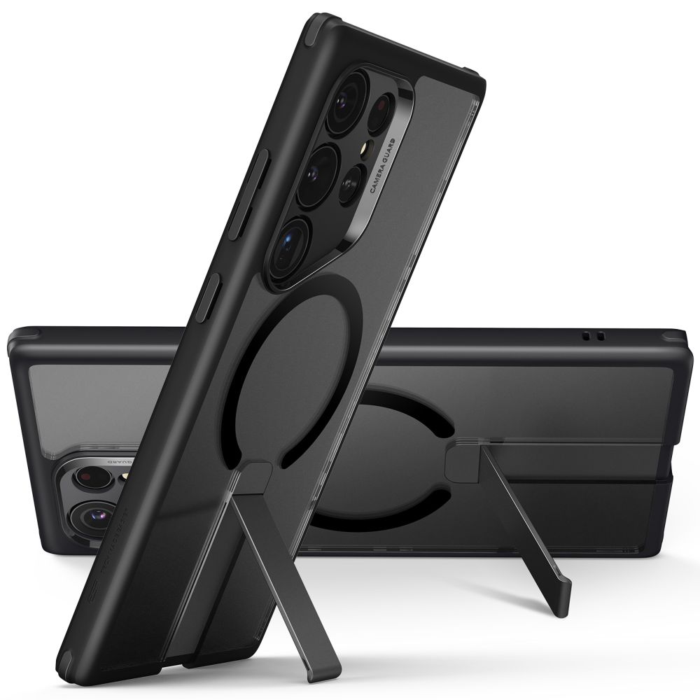 Samsung Galaxy S24 Ultra ESR Flickstand Boost Halolock tok frosted fekete