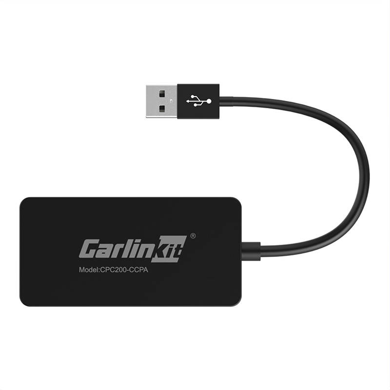 Carlinkit CCPA vezeték nélküli adapter Apple Carplay/Android Auto (fekete)