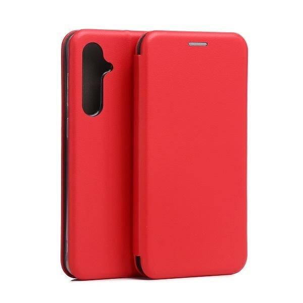 Samsung Galaxy S23 FE Beline Magnetic fliptok piros