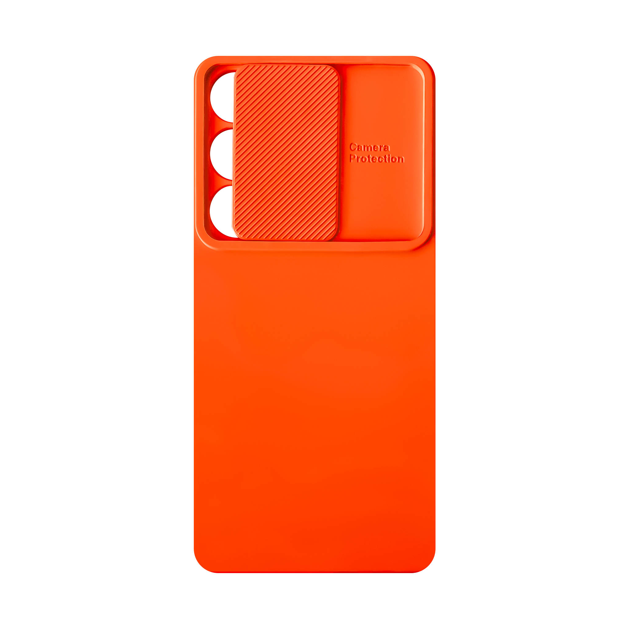 Samsung Galaxy S23 Plus Camshield Soft tok narancs színben