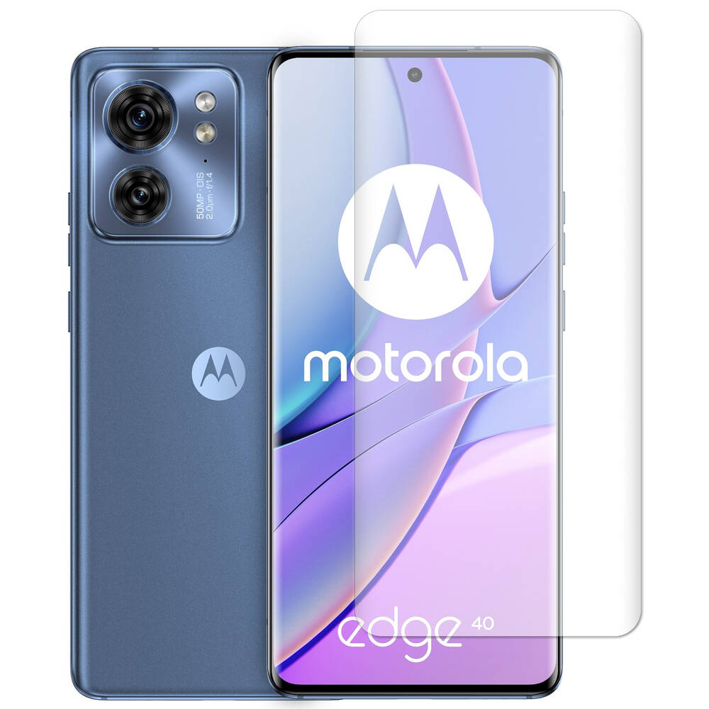 Motorola Edge 40 5G kijelzővédő üvegfólia Clear