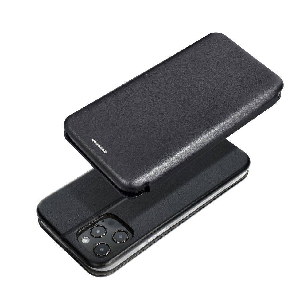 Xiaomi Redmi Note 12 Pro 5G Leatherette Wallet Elegance Magnetic fliptok fekete