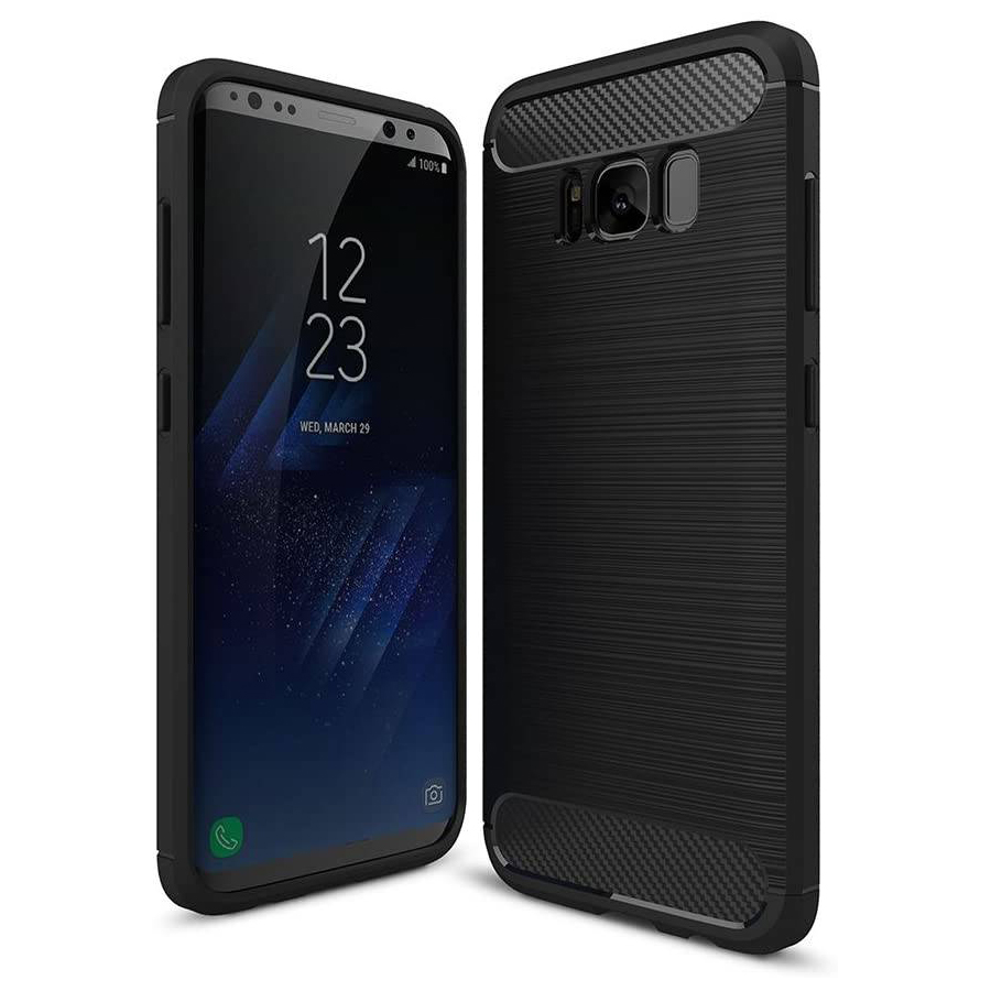 Samsung Galaxy S8 Nexeri Carbon Armored tok fekete