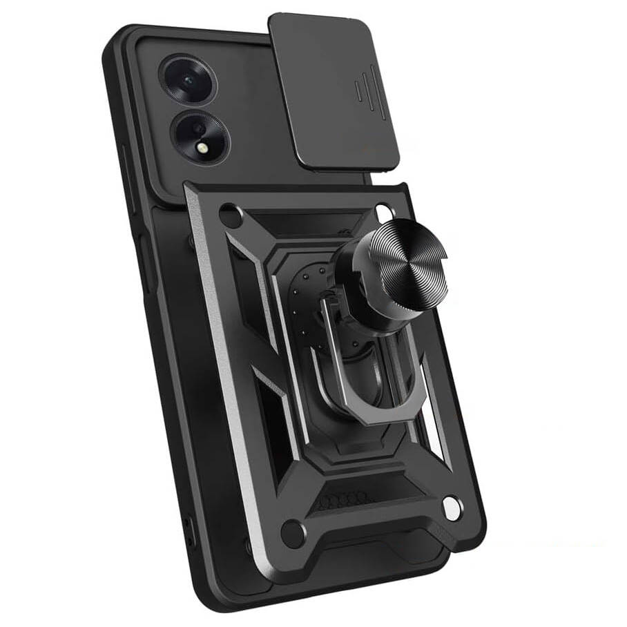 Oppo A18 Nexeri CamShield Pro tok fekete - 2