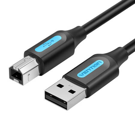 USB 2.0 A-B nomtató kábel Vention COQBD 2m (fekete)