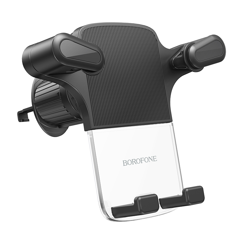 Borofone BH86 Crystal Ice autós telefontartó szellőzőre fekete