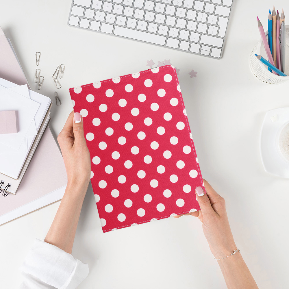 Wonder Canvas Tablet Tok 10 hüvelykes piros pöttyös - 8